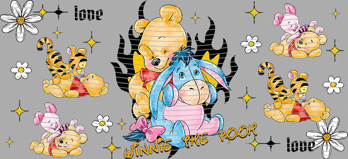 16oz Disney style-D-1077